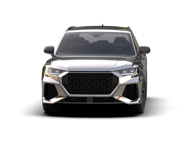 Araba arka planda izole. 3D görüntüleme - illüstrasyon