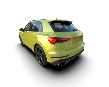 gerçekçi 3 boyutlu spor araba çizimi