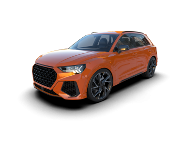 turuncu araba modern sedan siyah arka planda izole edildi. 3d oluşturma