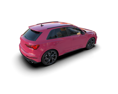 Modern bir arabanın 3 boyutlu görüntüsü