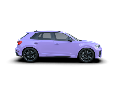 Modern araba arka planda izole edilmiş. 3D görüntüleme - illüstrasyon