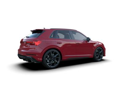 modern lüks sedan araba siyah üzerine