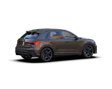 Siyah arka planda lüks bir cip. 3d oluşturma