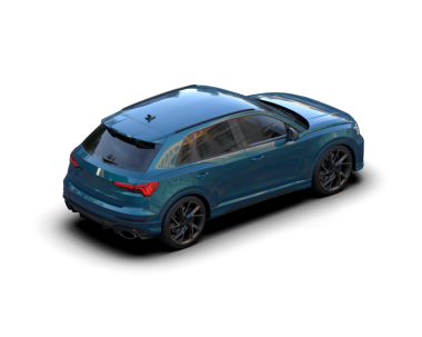 Modern araba arka planda izole edilmiş. 3D görüntüleme - illüstrasyon