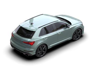 Araba beyaz arka planda izole edilmiş. 3d oluşturma.