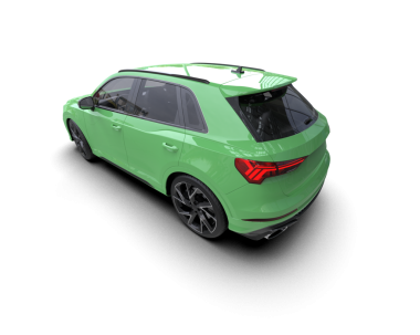 modern araba arka planda