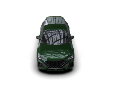 3 boyutlu markalı, daha az kullanışlı bir araba.