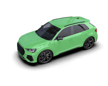 modern yeşil spor araba