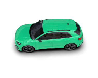 Beyaz arka planda bir araba. araba.