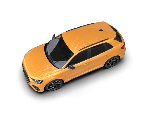 Siyah arka planda modern lüks bir araba. yüksek kaliteli resimleme