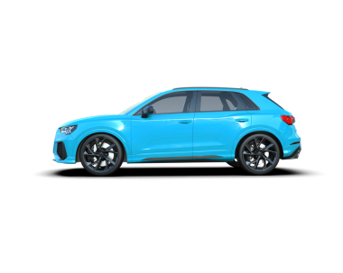 mavi lüks spor araba.