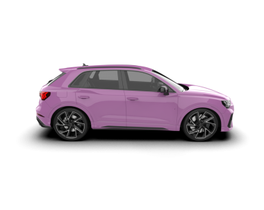 modern pembe araba beyaz arka planda izole edilmiş