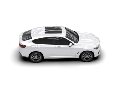 modern lüks beyaz sedan