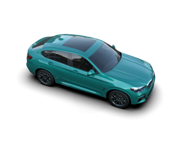 Modern araba arka planda izole edilmiş. 3D görüntüleme - illüstrasyon