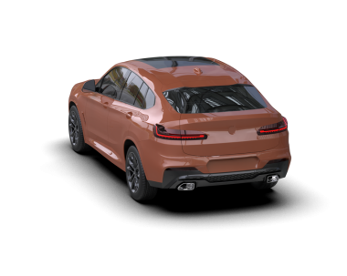 Siyah arka planı olan modern SUv