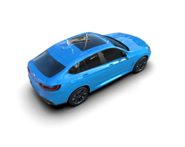 modern lüks mavi araba