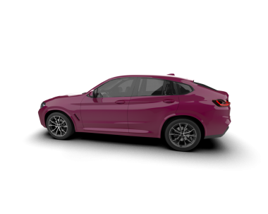 Modern araba. Beyaz arka planda izole edilmiş. 3d illüstrasyon.