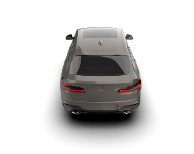 Siyah araba beyaz arka planda. 3d illüstrasyon