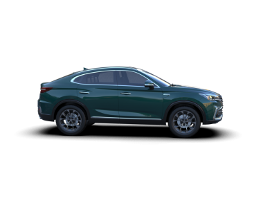 Siyah arka planda bir araba. 3d illüstrasyon.