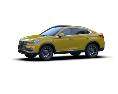 Beyaz arka planda modern SUV. 3d oluşturma