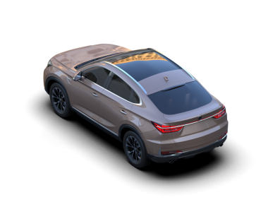 Bir markanın 3 boyutlu görüntülemesi - daha az genel SUV