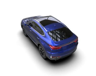 Stüdyo ortamında daha az genel bir konsept arabanın 3 boyutlu çizimi