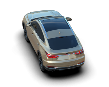 Bir markanın 3 boyutlu görüntülemesi - daha az genel SUV