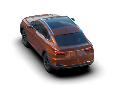 Siyah arkaplanda 3D görüntüleme aracı.