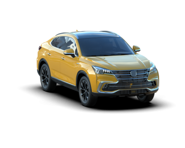 Beyaz arka planda bir cip arabası. 3d illüstrasyon