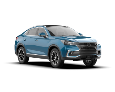 Beyaz arka planda bir cip arabası. 3d oluşturma.