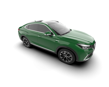 gerçekçi modern araba. 3d oluşturma