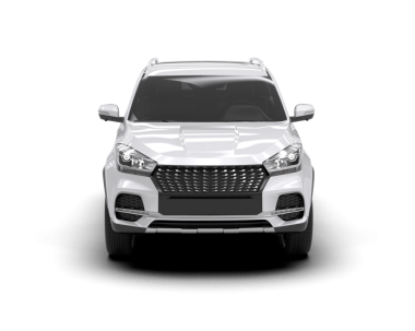 Beyaz arka planda bir araba. yüksek kaliteli fotoğraf