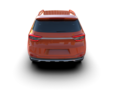 gerçekçi 3D SUV çizimi