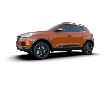 beyaz arka planda modern araba