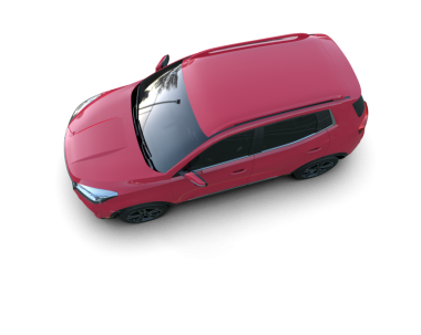 Siyah arka planda modern araba