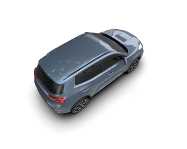 Araba siyah arka planda izole edilmiş. 3D görüntüleme - illüstrasyon