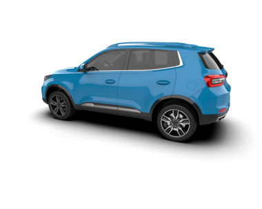 SUv, modern, vektör illüstrasyonu