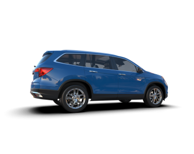 Beyaz arka planda bir araba. 3d oluşturma