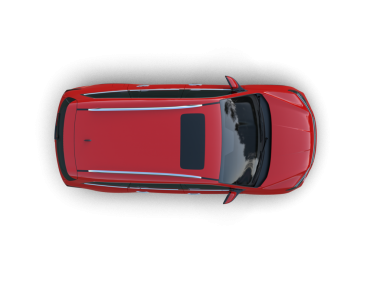 Siyah arkaplandaki bir arabanın 3 boyutlu canlandırması