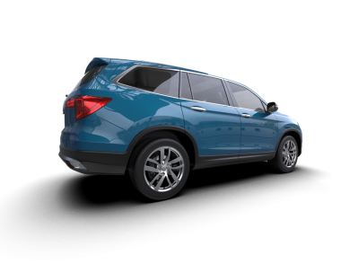 Mavi markanın 3 boyutlu resmi - araba