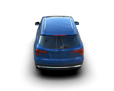 Siyah arkaplanda bir araba