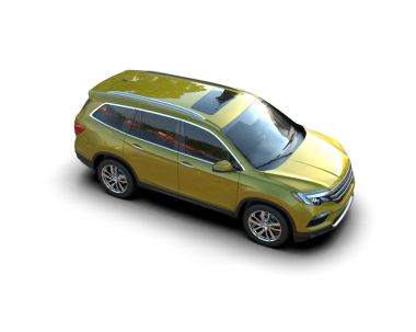 modern otomobil kırpma yolu ile izole edildi