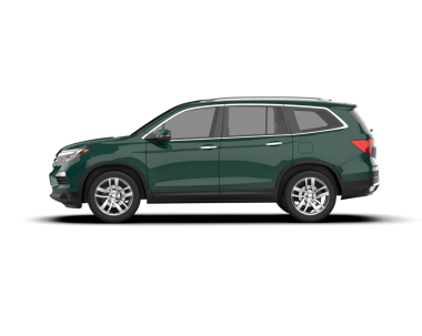 şeffaf arkaplan üzerinde modern SUV araba   