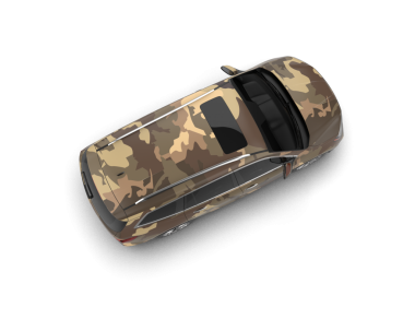 Siyah arkaplanda bir araba.