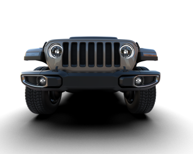 Siyah arkaplanda bir araba