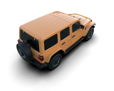 SUV arabası. 3d oluşturma