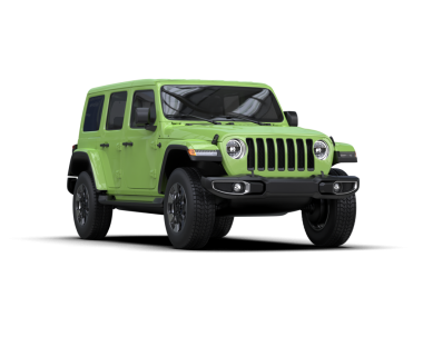 yeşil modern araba - 3D görüntüleme