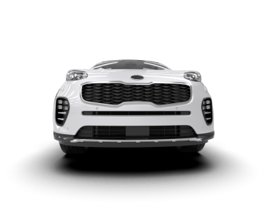 modern kompakt sedan 3D görüntüleme