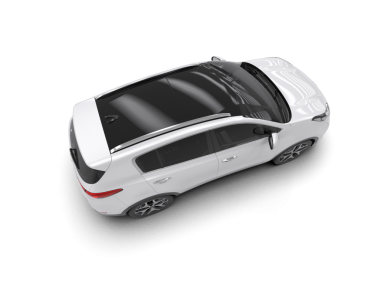 araba modern araba 3 boyutlu izole edilmiş.