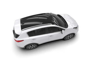 modern lüks araba beyaz arka planda izole edilmiş